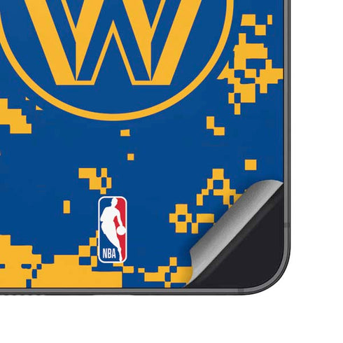 NBA Golden State Warriors Digi Camo Galaxy S25 Skin